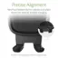 Precise Alignment: New Foot Release Button adjusts and aligns device for optimal wireless charging. The Foot can be adjusted to 3 different height settings.
