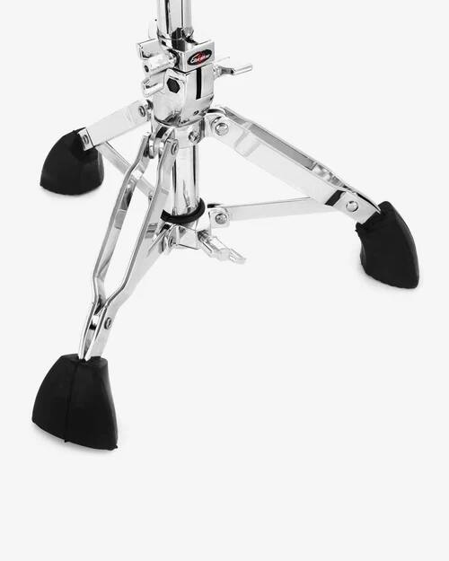 Left. Gibraltar Hardware - 9000 Series Snare Drum Stand, Heavy Duty Double Braced Tripod with Ultra Adjust Basket Super Lock Height Adjustment.