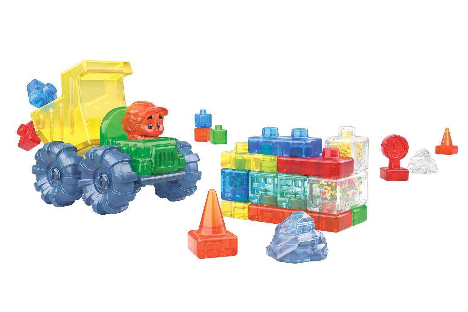 Alt View 1. PopMarket - Jelly Blox: Construction Dump Truck Set   - COLLECTIBLES - Multicolor.