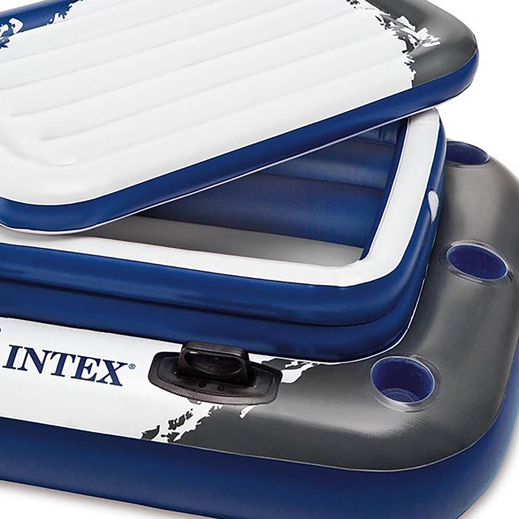 Left. Intex - Intex Mega Chill 2  Inflatable Float For Water Use.