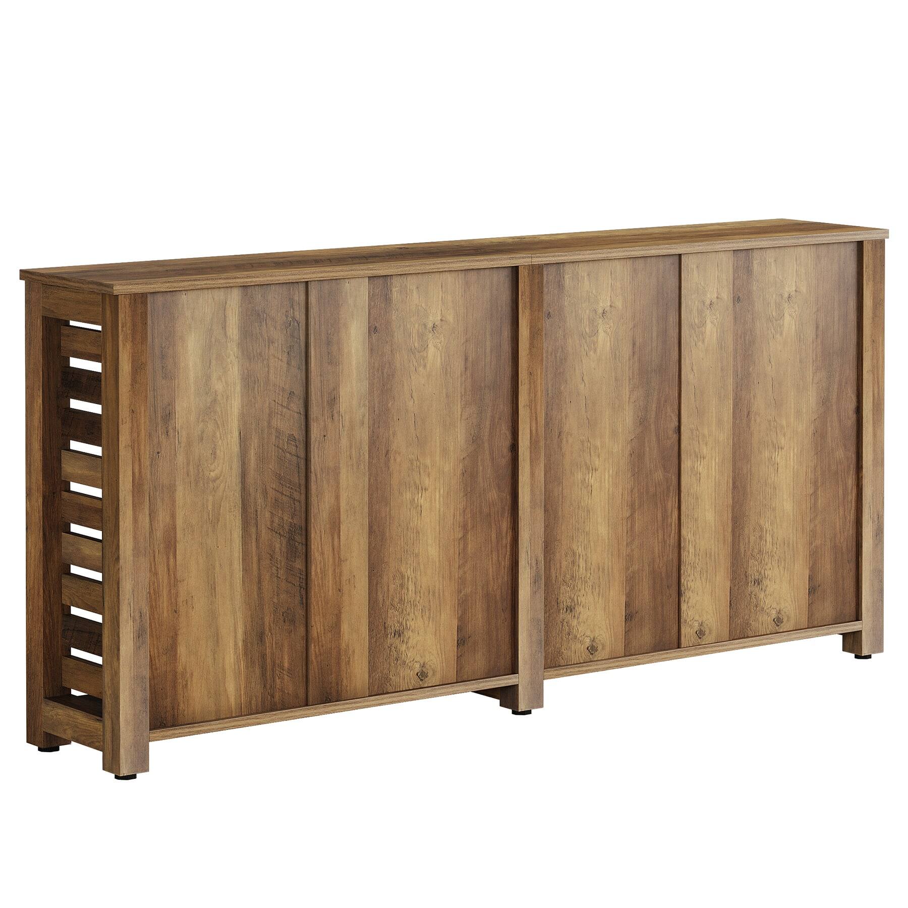 Alt View 1. Kadyn - Kadyn Wood Grain Console Table, Entryway Display & Sofa Table, Brown - Brown.