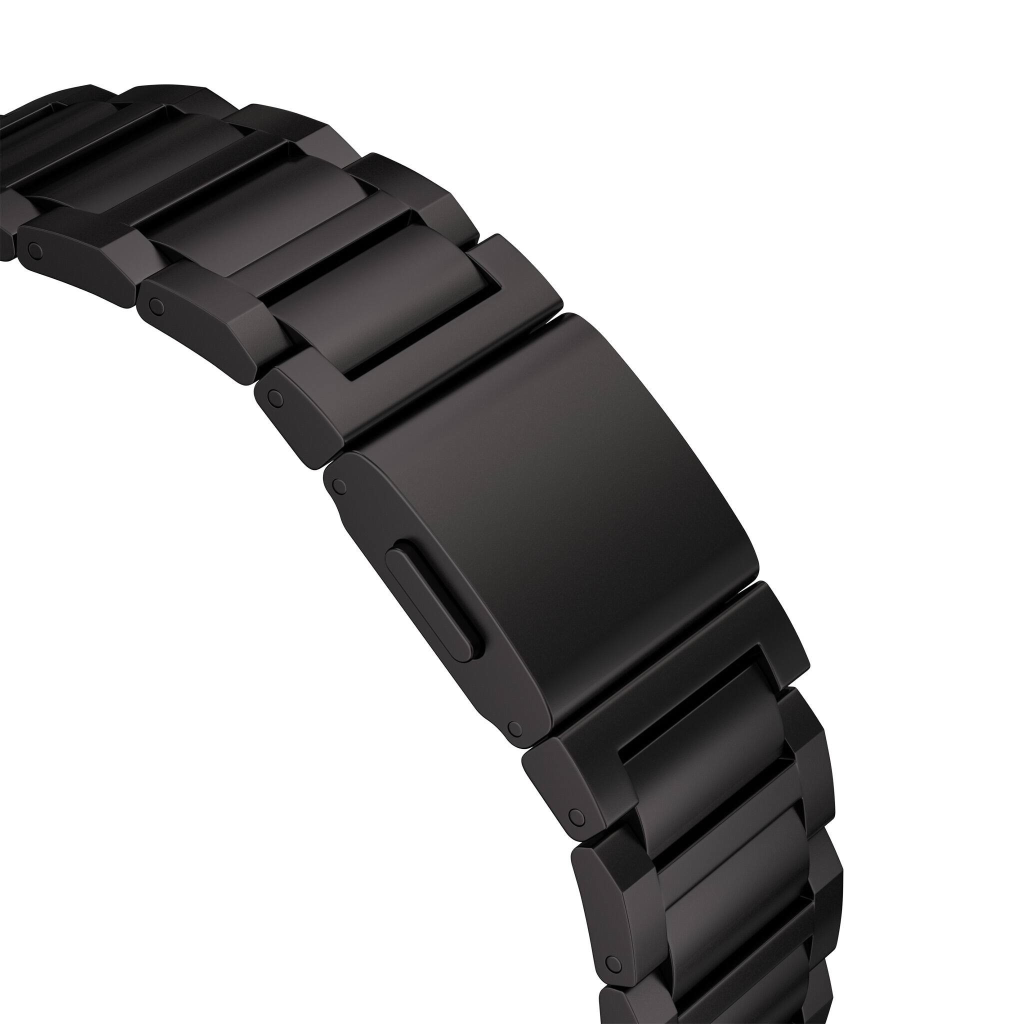 Alt View 1. Ultra Supply Co - Titan G4 Titanium Band for Apple Watch Ultra 3/2/1 - Black Titanium.