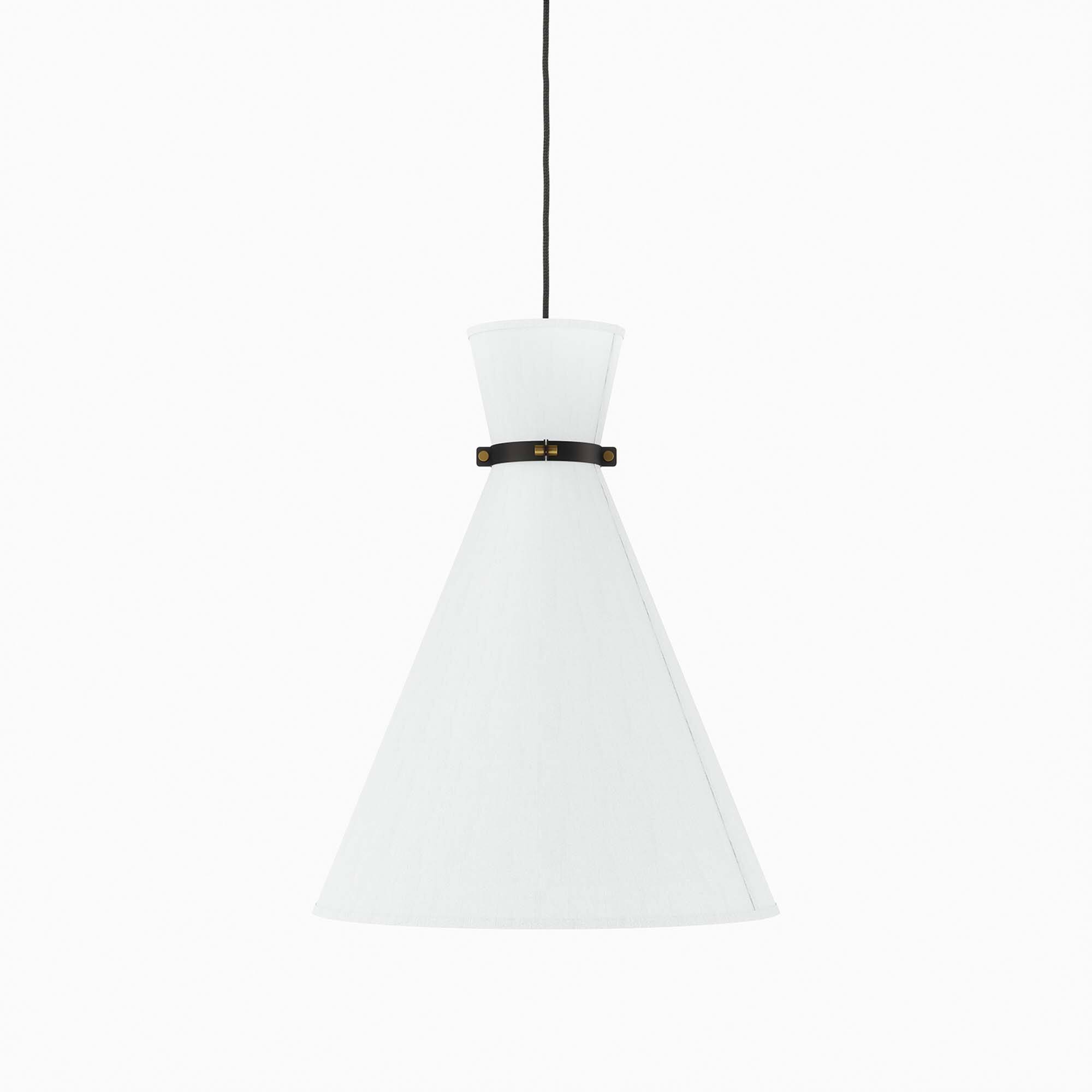 Alt View 4. Modway - Starlight 1-Light Pendant Light by Modway - White Satin Brass.