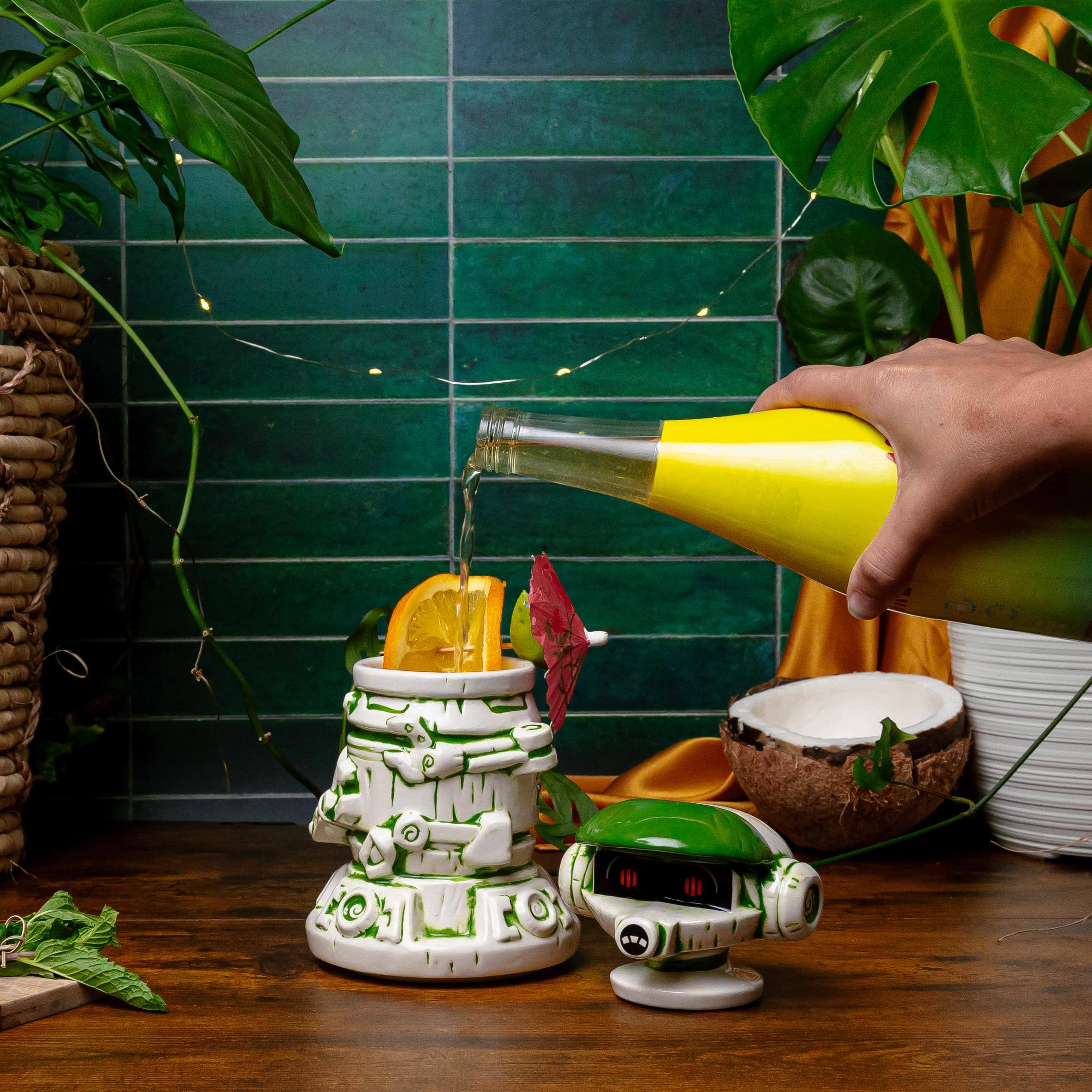 Alt View 2. Star Wars - Geeki Tikis Star Wars: The Book Of Boba Fett R-3X Ceramic Mug | Holds 15 Ounces - Green.