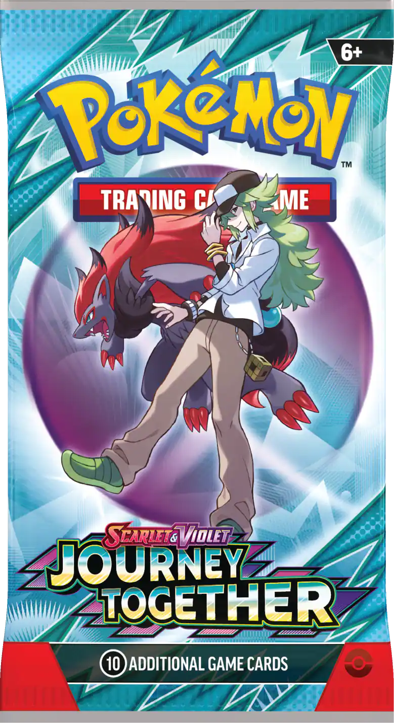 6+ Pokémon™ Trading Card Game: Scarlet & Violet Journey Together 10 Additional Game Cards
