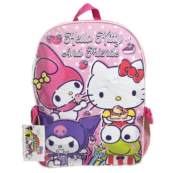 hello kitty backpack and lunchbox Backpack/Lunch Bag Combo plenty of compartments and a port for headphone wires.DETAILS YOULL APPRECIATE Shell is made of rugged Wholesale Hello Kitty 2-Piece 16