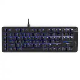 JLab - Midnight Mechanical Full-Size Wired Gaming Keyboard - Black
