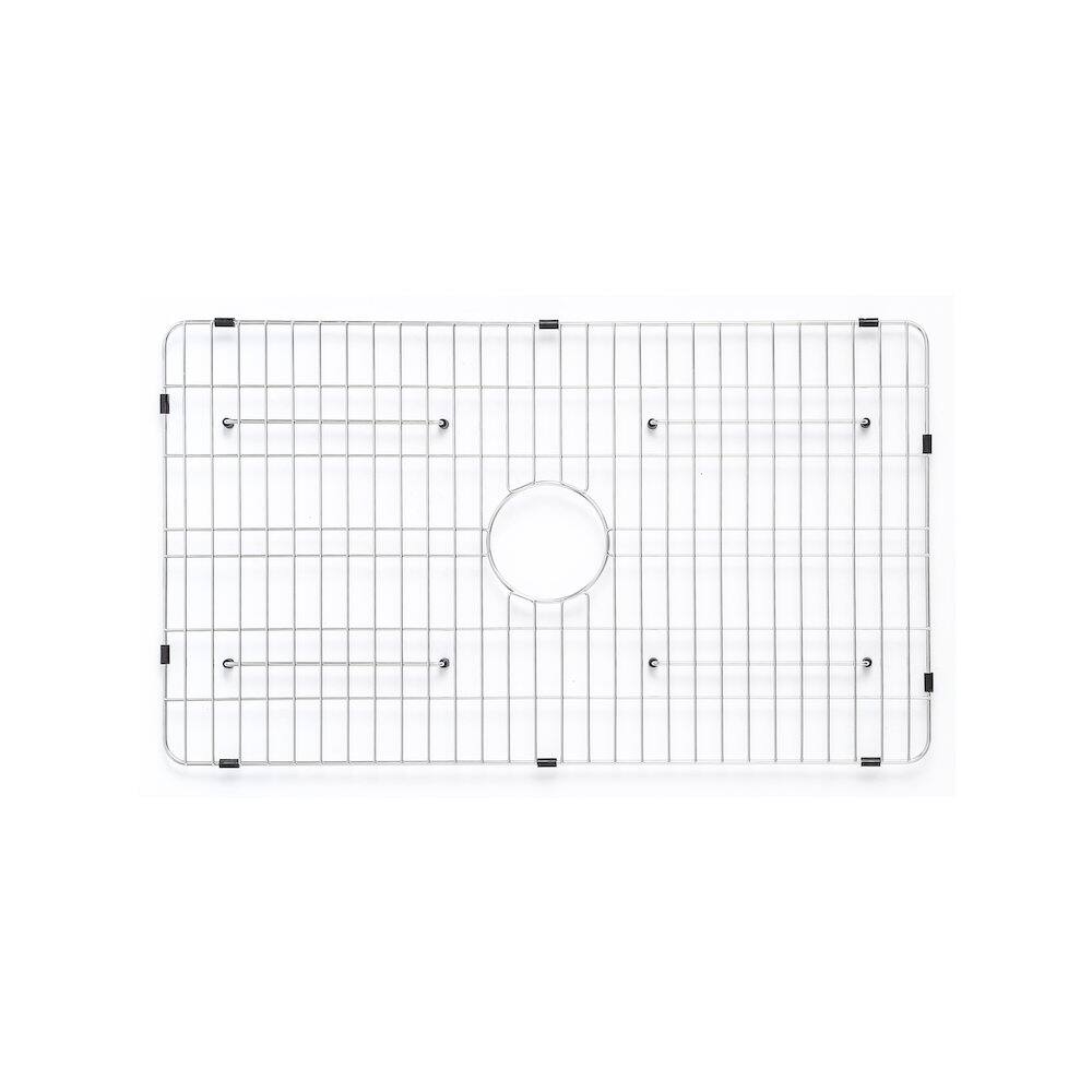 Alt View 5. Alfi - ALFI brand White Smooth Apron Workstation 33 x 20 Single Bowl Step Rim Fireclay Farm Sink - White.