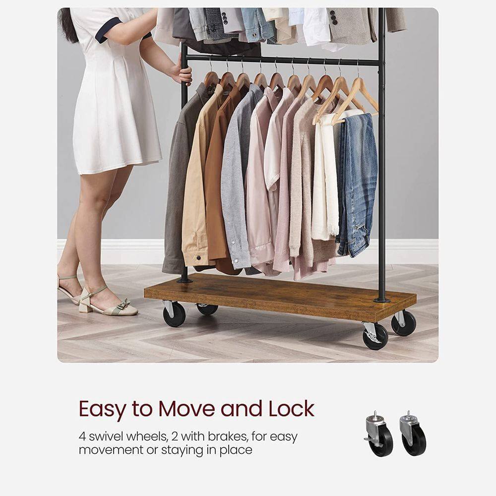 Easy to Move and Lock

4 swivel wheels, 2 with brakes, for easy movement or staying in place
