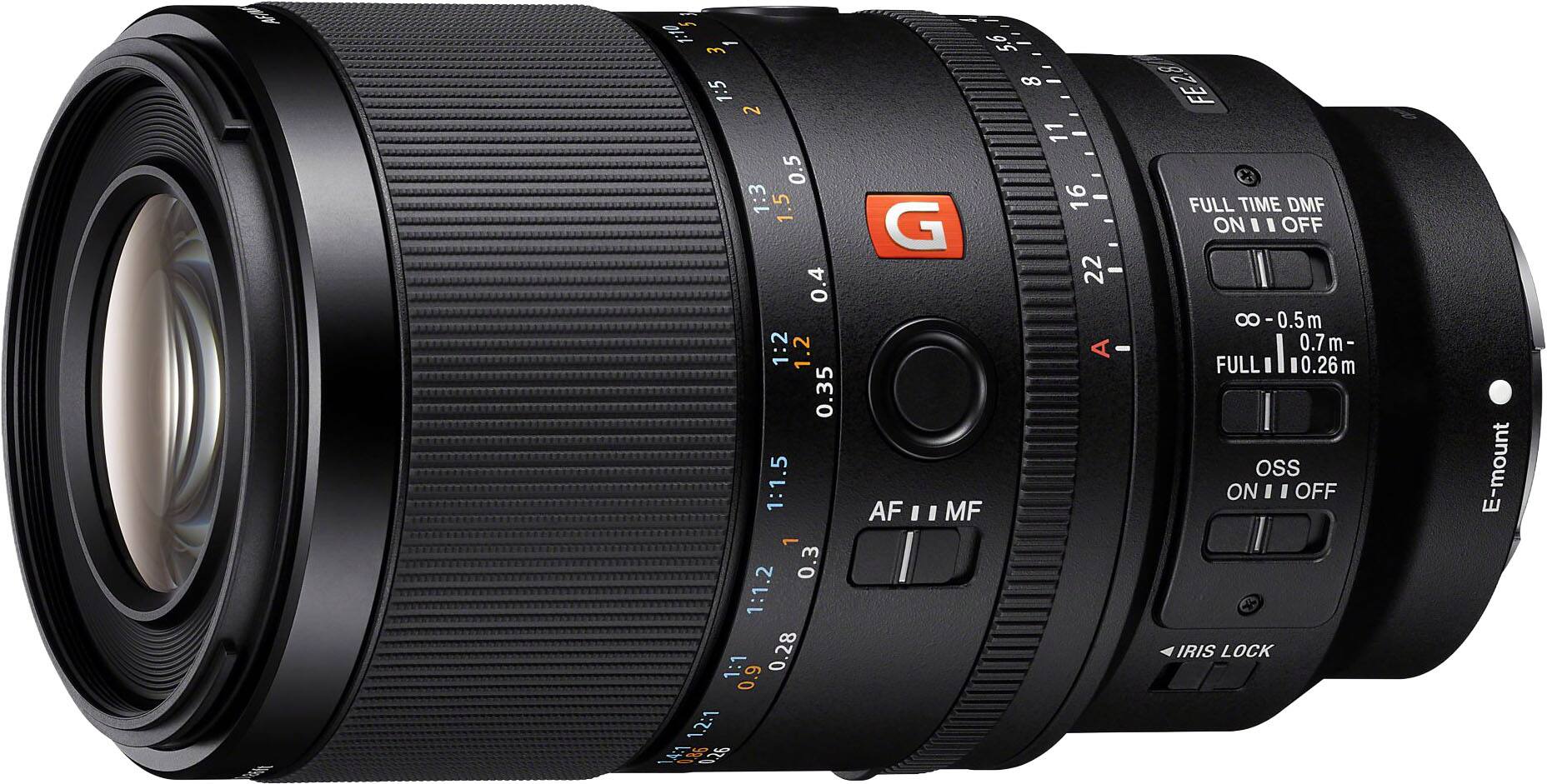 Sure, here is the corrected and grouped text from the image:

- **Lens Specifications:**
  - 0.28 m
  - 0.35 m
  - 0.4 m
  - 0.5 m
  - 0.7 m
  - 1.2 m
  - 1.5 m
  - 2 m
  - 2.5 m
  - 3 m
  - 4 m
  - 5 m
  - 6 m
  - 8 m
  - 11 m
  - 16 m
  - 22 m
  - 32 m
  - 45 m
  - 64 m
  - 90 m
  - 128 m
  - 190 m
  - 280 m
  - 400 m
  - 560 m
  - 800 m
  - 1120 m
  - 1600 m
  - 2240 m
  - 3200 m
  -