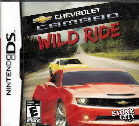 **Chevrolet Camaro Wild Ride**
**Nintendo DS**
**Storm City Games**
**Everyone Enfants et Adultes**
**Content Rated by ESRB**
**E** - E (Everyone)