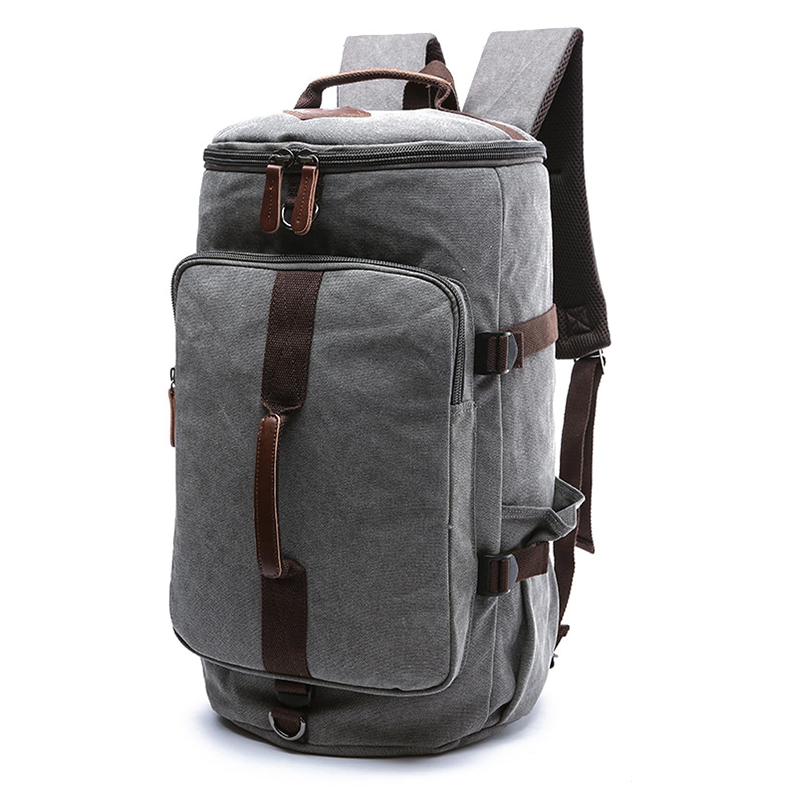 Cozy Serene Large Backpack For Men Travel Carry On Canvas Big Bag Work ...