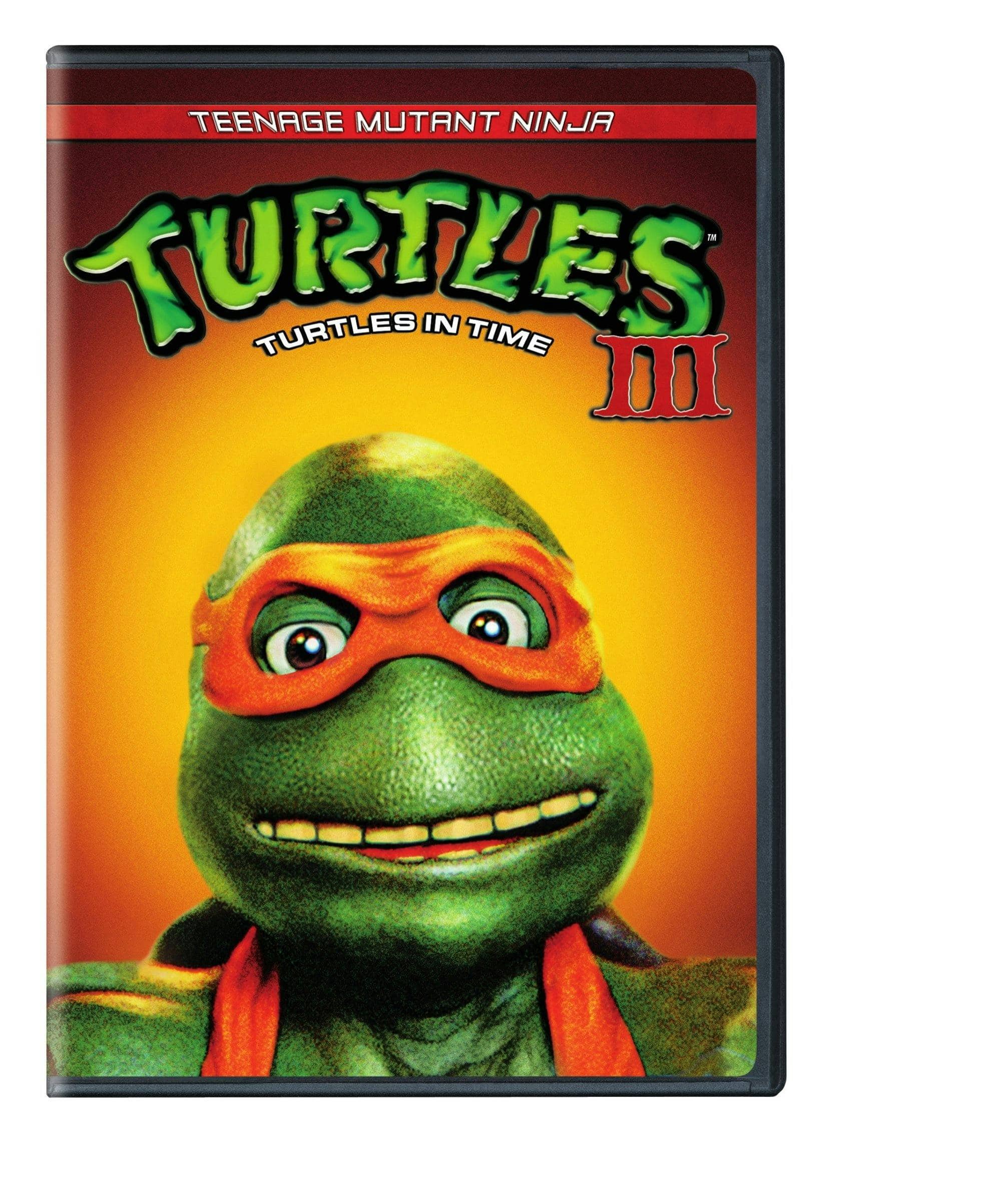 Front. Teenage Mutant Ninja Turtles 3 - Turtles in Time (DVD New Box Art) [DVD].