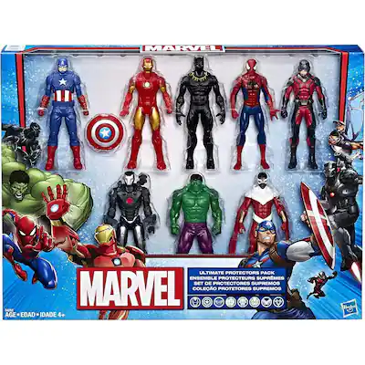 Marvel Avengers 6" Action Figures Iron Man, Hulk, Black Panther, Captain - Best Buy Marvel Avengers 6" Action Figures Iron Man, Hulk, Black Panther, Captain - Best Buy