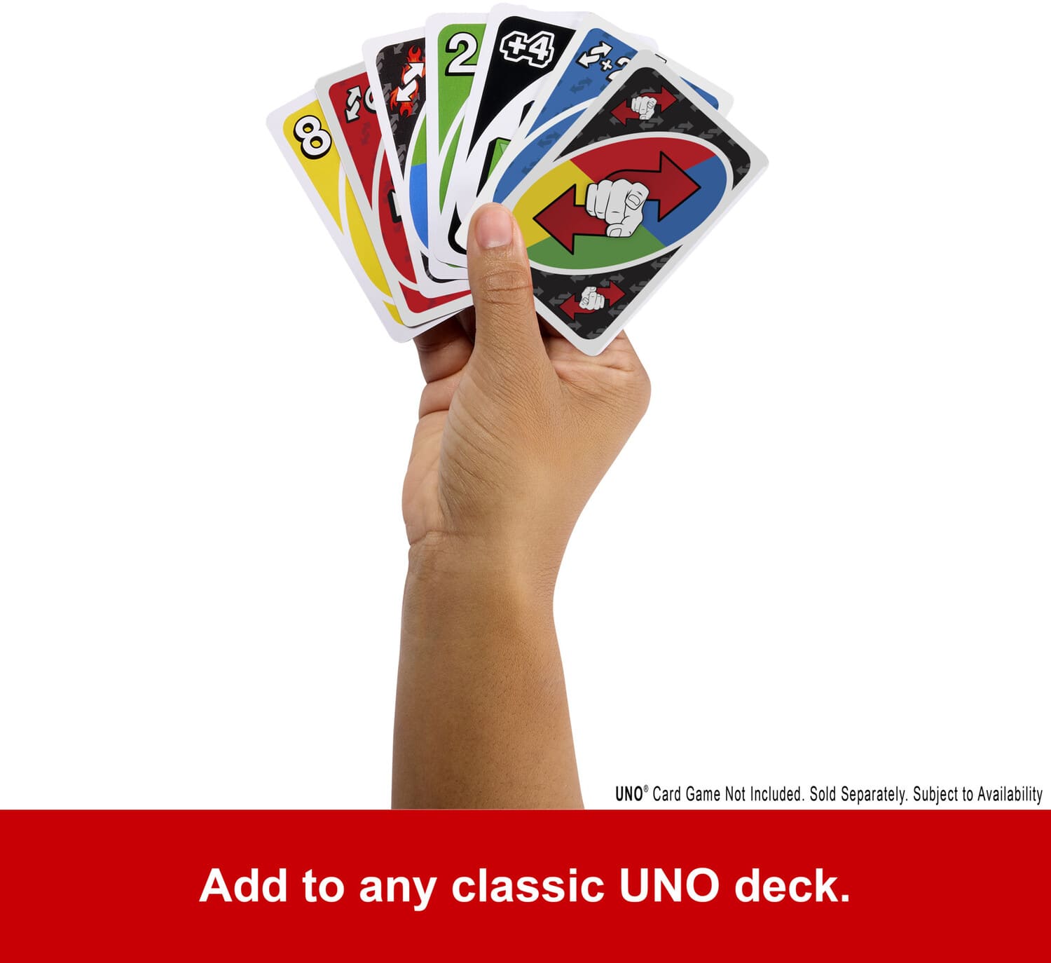Mattel UNO Reverse Pack Add On COLLECTIBLES Multicolor
