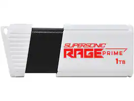 Patriot - Supersonic Rage Prime 1TB USB 3.2 Gen 2 Flash Drive PEF1TBRPMW32U - Black
