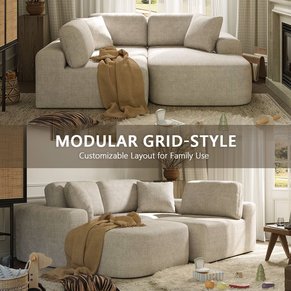 MODULAR GRID-STYLE  
Customizable Layout for Family Use
