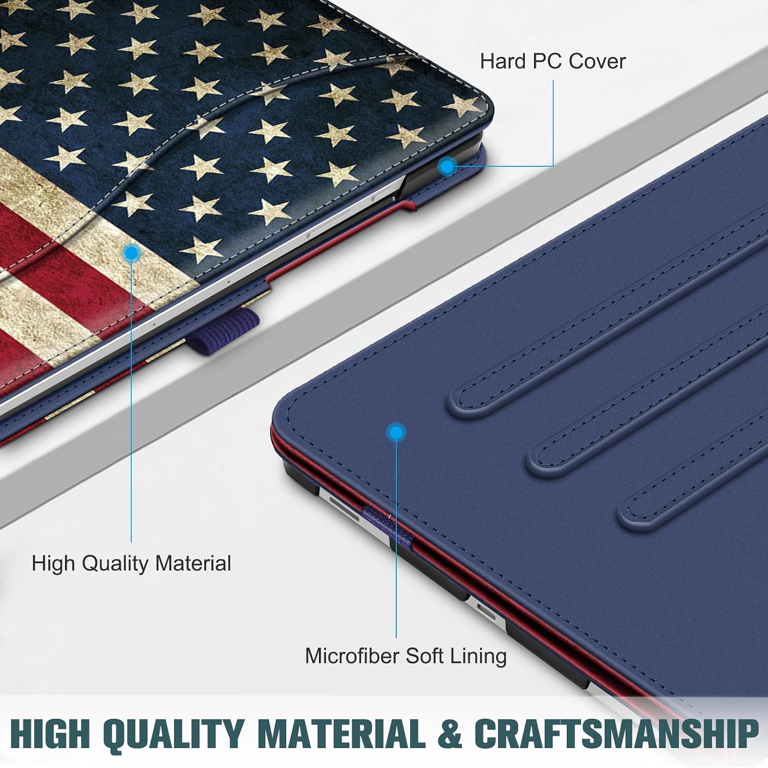 Hard PC Cover  
High Quality Material  
Microfiber Soft Lining  
HIGH QUALITY MATERIAL & CRAFTSMANSHIP