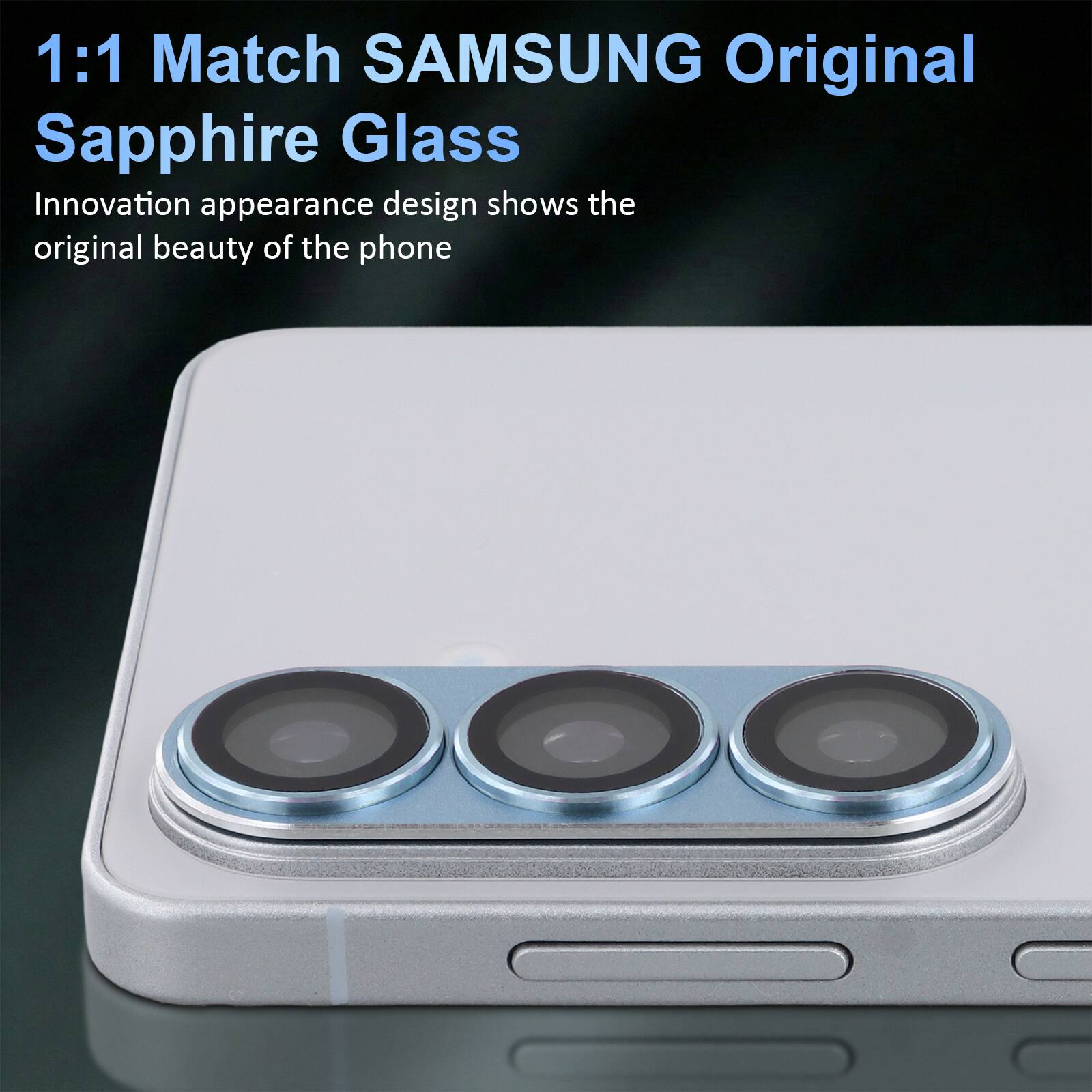 1:1 Match SAMSUNG Original Sapphire Glass

Innovation appearance design shows the original beauty of the phone