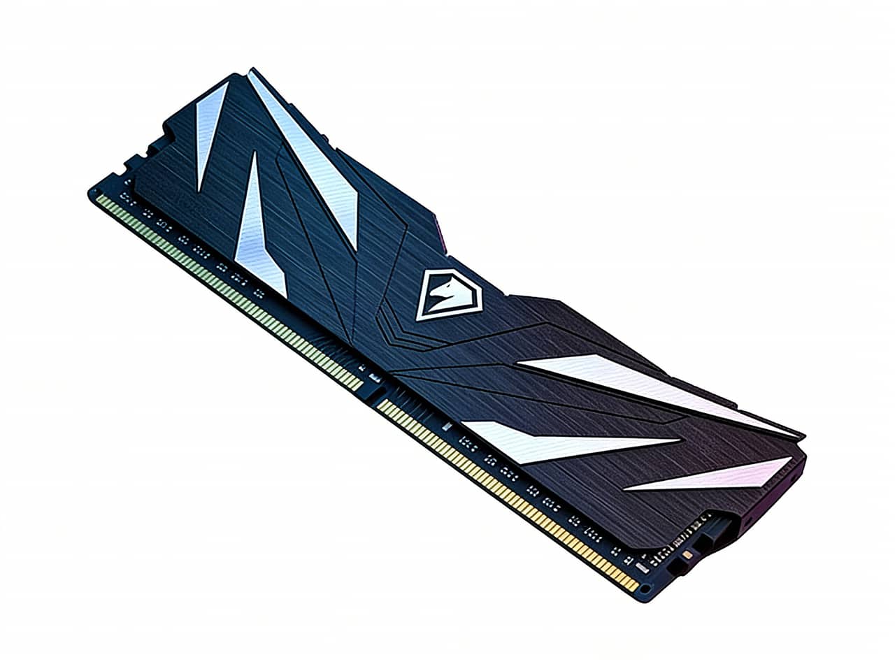 Netac - 8GB DDR4 3600MHz Desktop RAM – Yueying II Series Gaming Heat Spreader, High-Performance C18 Memory Module - Black