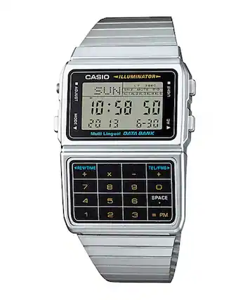 CASIO ILLUMINATOR LT 3S
UNZ MUTE BIG
ADJUST
LIGHT
SUN
10:58 50
20 13
8-30
Multi Lingual DATA BANK
AC
REWTIME
TEL/FWD
7 8 9
4 5 6
1 2 3
SPACE
PM