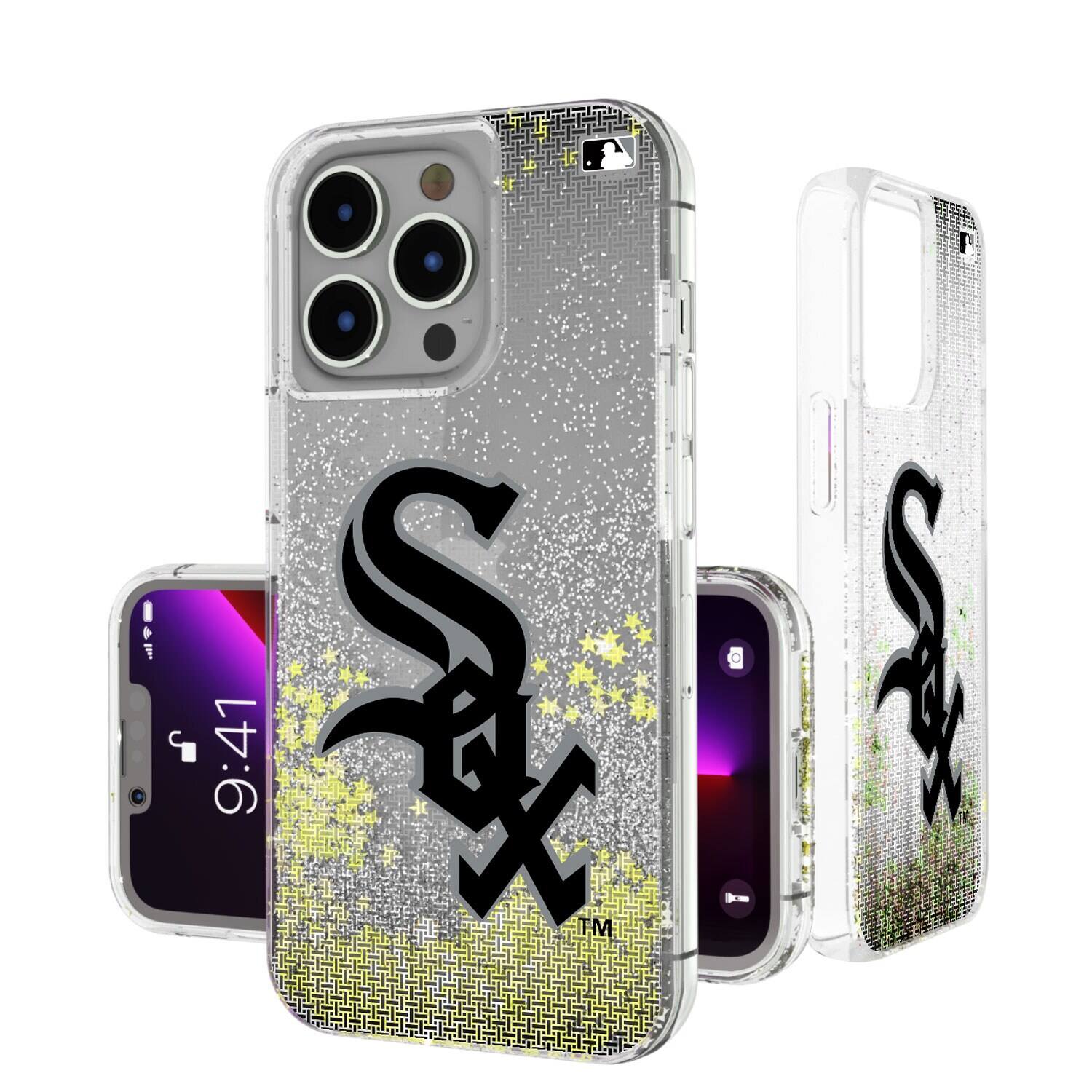 Keyscaper - MLB - Chicago White Sox Linen Logo iPhone Glitter Case - 15 Pro - Multicolor price history on PriceWatchPro