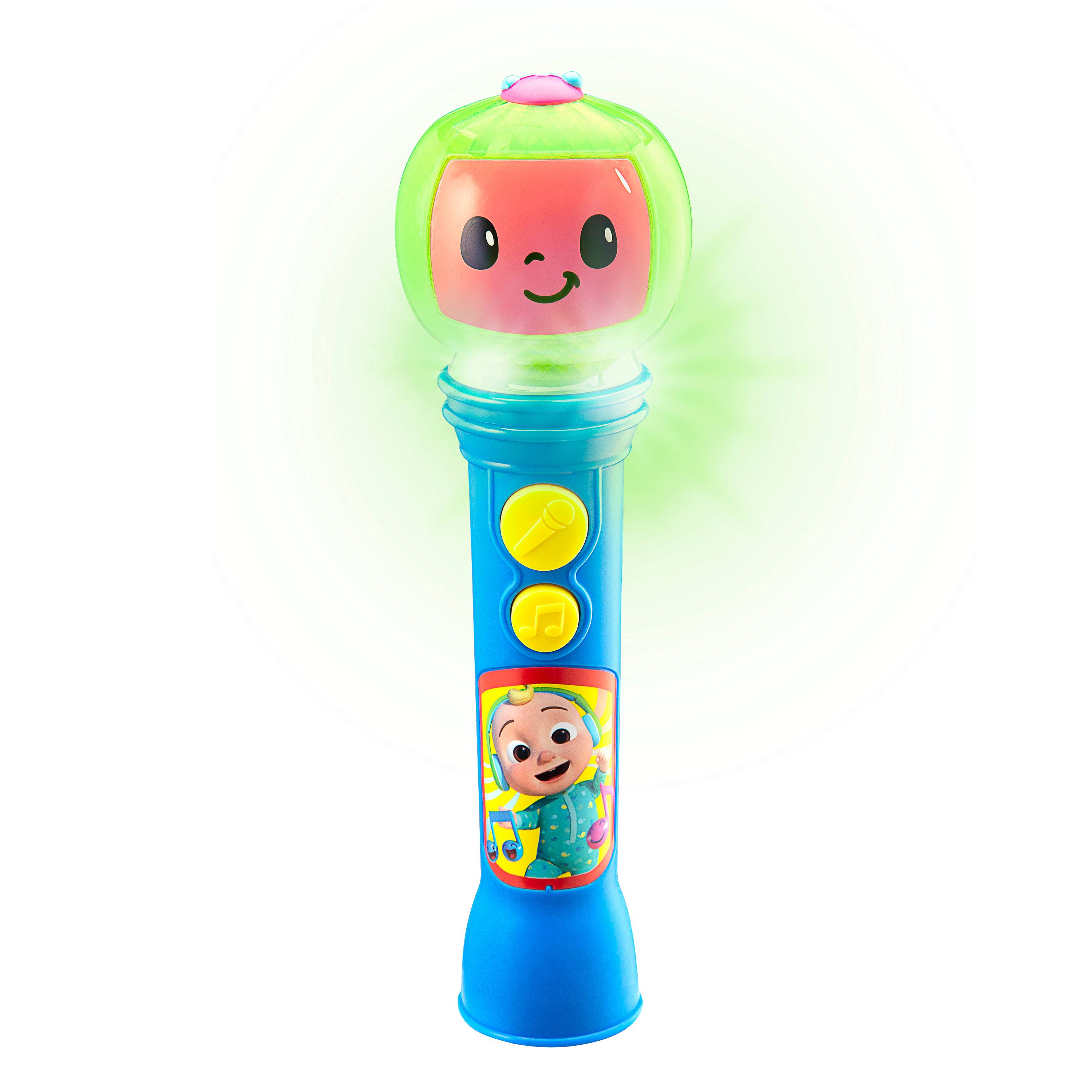 Front. eKids - eKids Cocomelon Sing Along Karaoke Microphone for Kids.