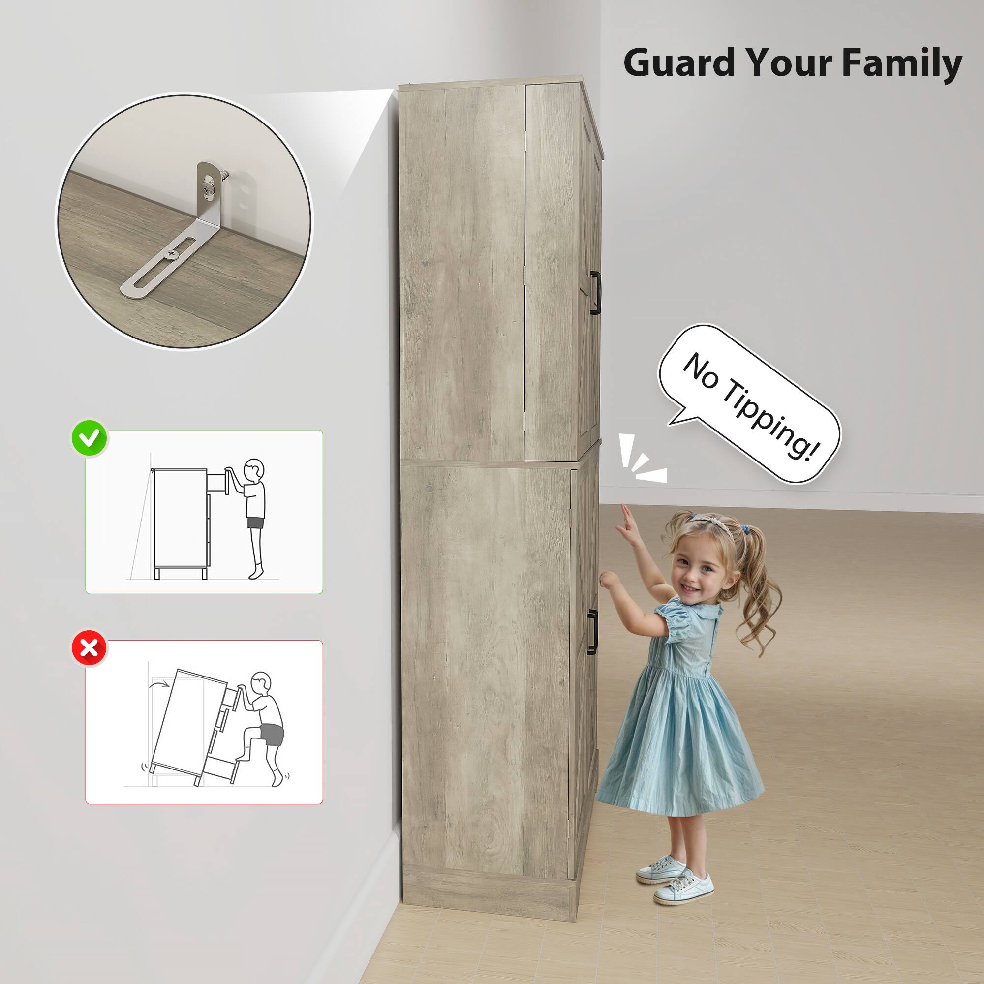 Guard Your Family, No Tipping!