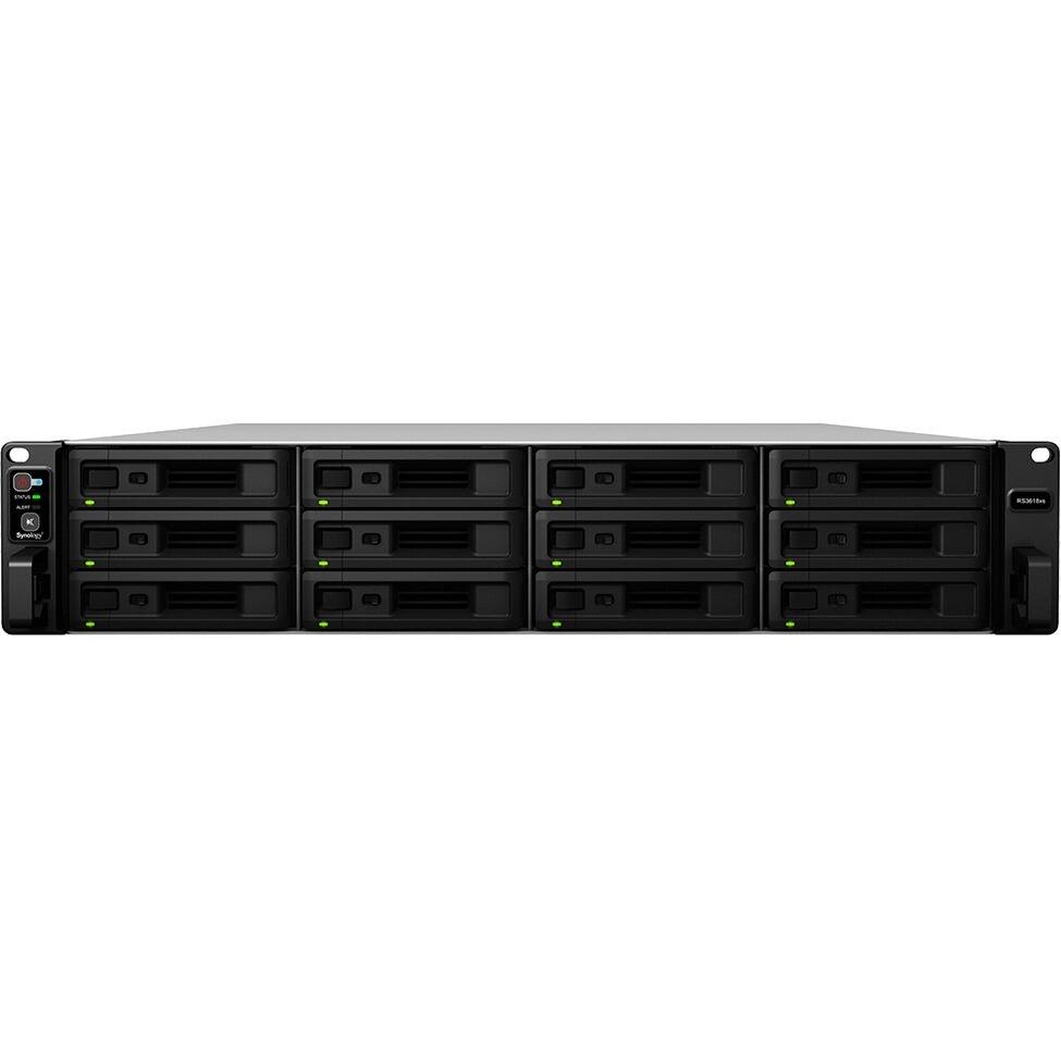 Alt View 7. Synology - Synology 12bay NAS RackStation RS3618xs (Diskless), RS3618xs - Unknown.