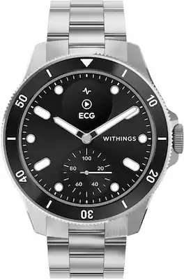 Withings - ScanWatch Nova - Hybrid Smartwatch w/ SpO2, Sleep & Temperature Monitoring - 43mm - Black - (2025)
