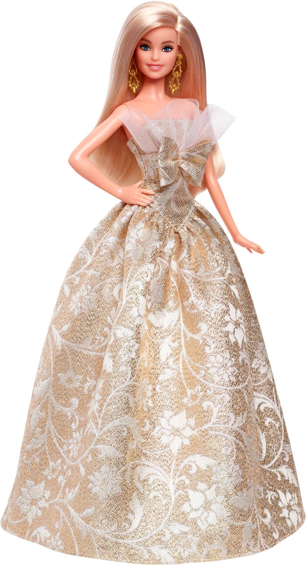 Angle. Barbie - 2025 Holiday Doll.