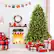 Alt View 19. Costway - 7.5ft Pre-lit PVC Christmas Fir Tree 8 Flash Mode - Green.