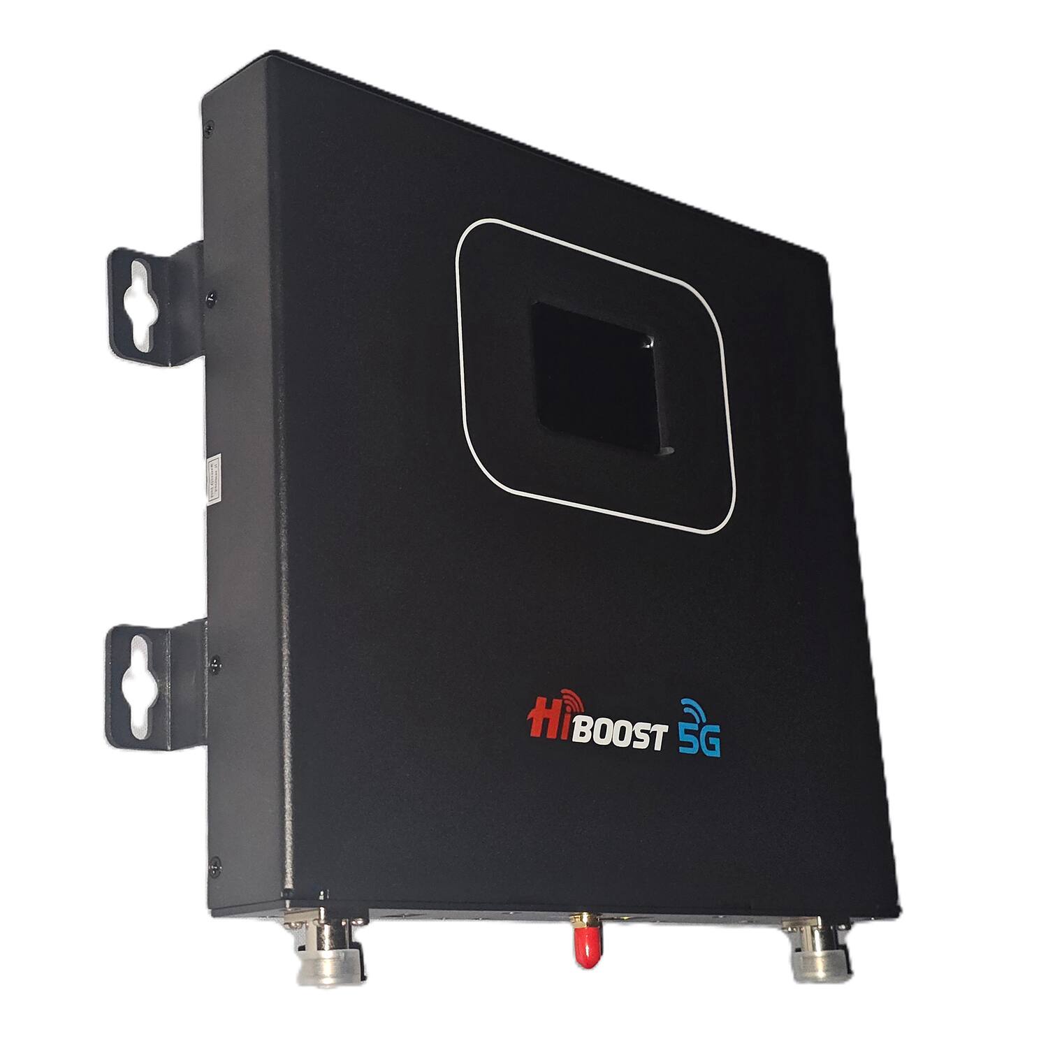 Left. HiBoost - Pro25t-6s-btw Slw 35k 5g 6-band Cellular Signal Booster, Black, Pro25t-6s-btw - black.