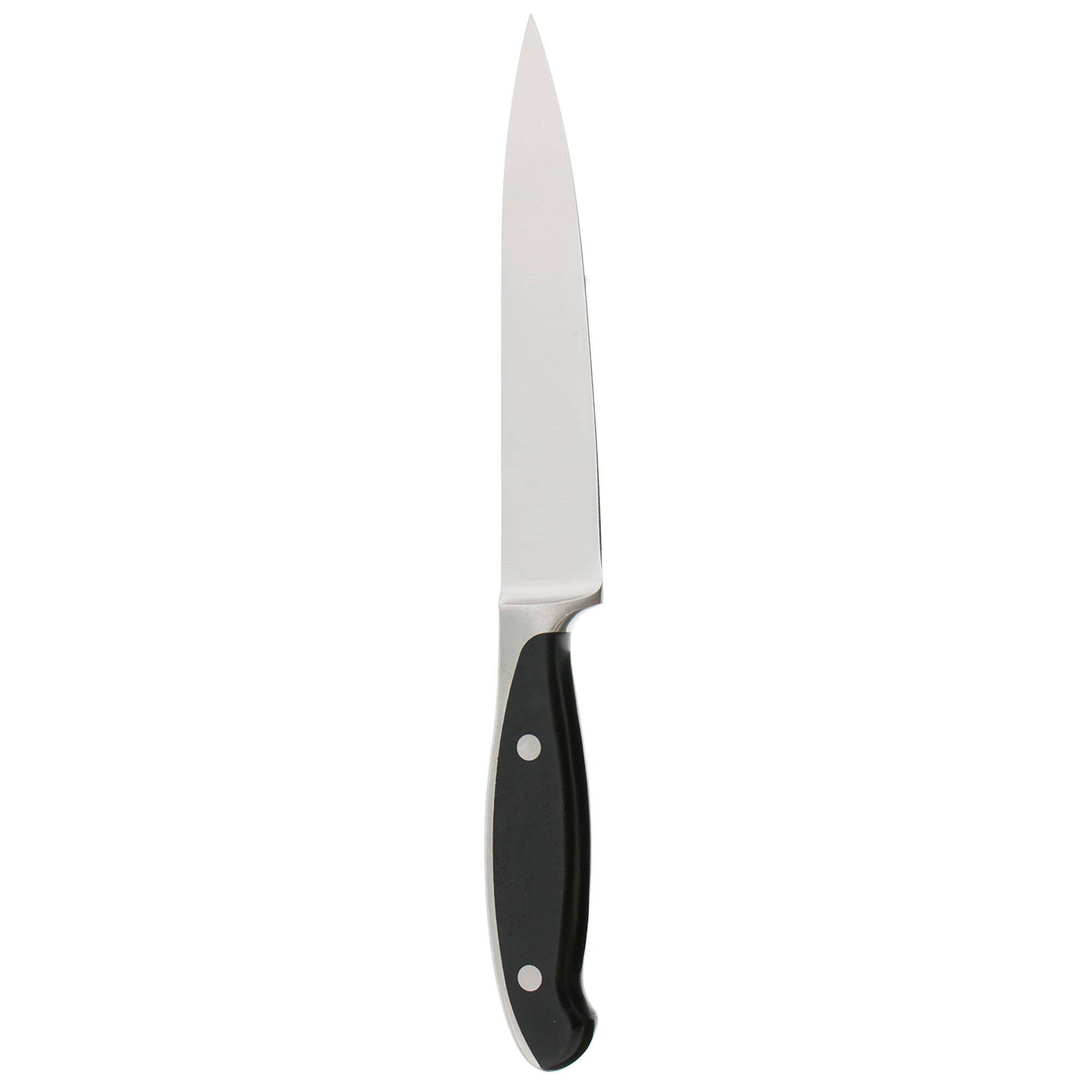 Alt View 1. Henckels - Henckels Forged Synergy 6-inch Utility Knife - Stainless Steel.