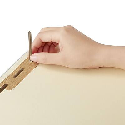 Alt View 5. Staples - Reinforced Classification Folder, Letter Size, Manila, 50/Box  - Manila.