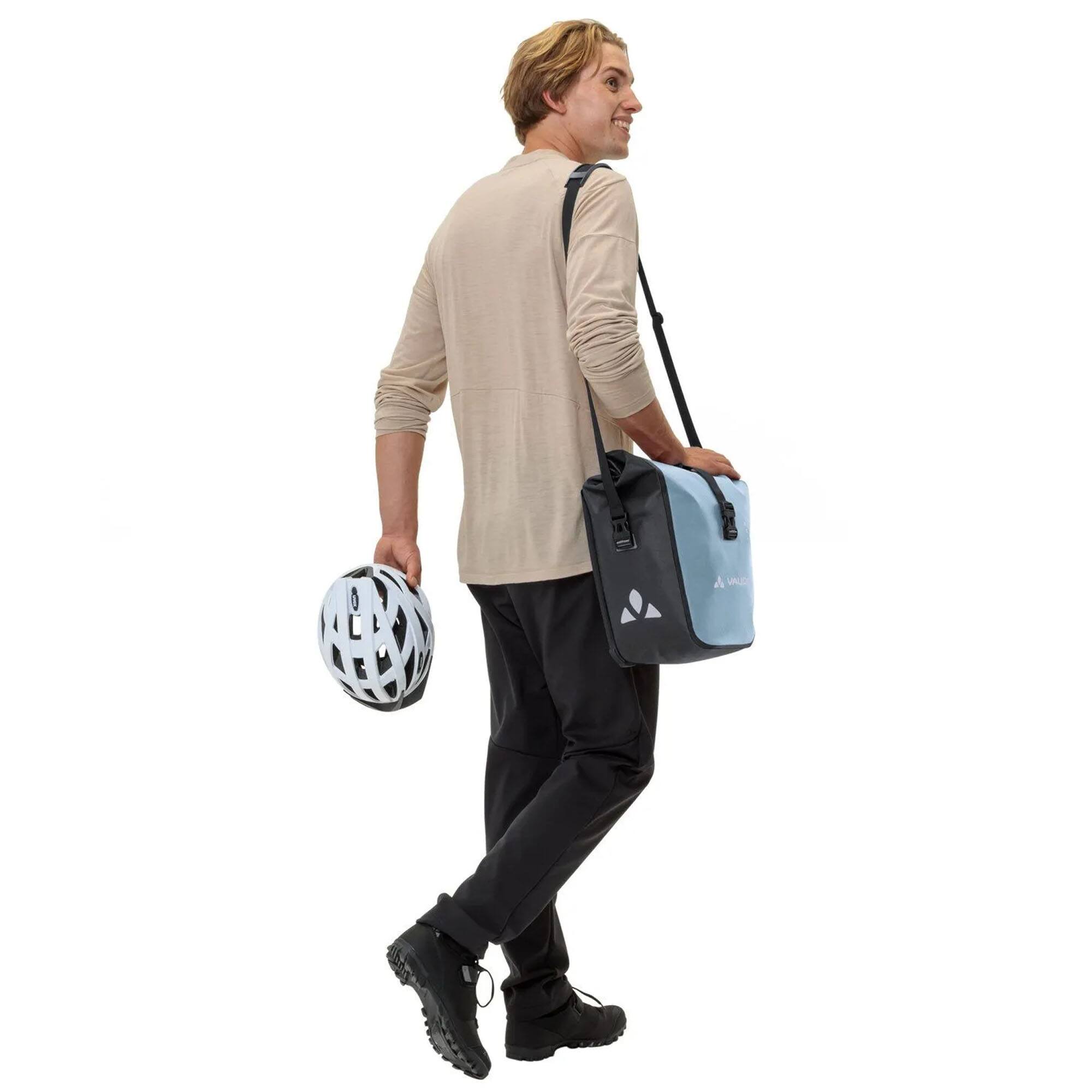 Alt View 6. VAUDE - Vaude Aqua Front Bike Bags - Nordic Blue - Nordic Blue.