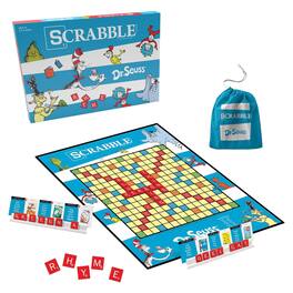 USAoploy - Dr. Seuss Scrabble Word Game - Multi-Color