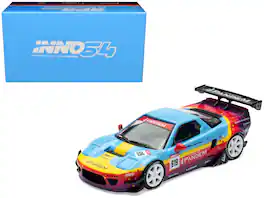 Honda NSX (NA1) #919 "Pandem Rocket Bunny" Light Blue w/Graphics "APA XPO 2025 Event Ed" 1/64 Model Car by Inno Models