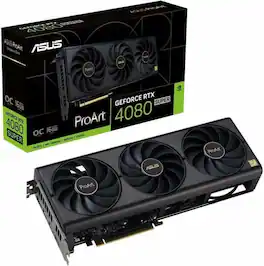 ASUS - Refurbished Excellent - PROART GEFORCE RTX 4080 SUPER OC EDITION GRAPHICS CARD16GB GDDR6X