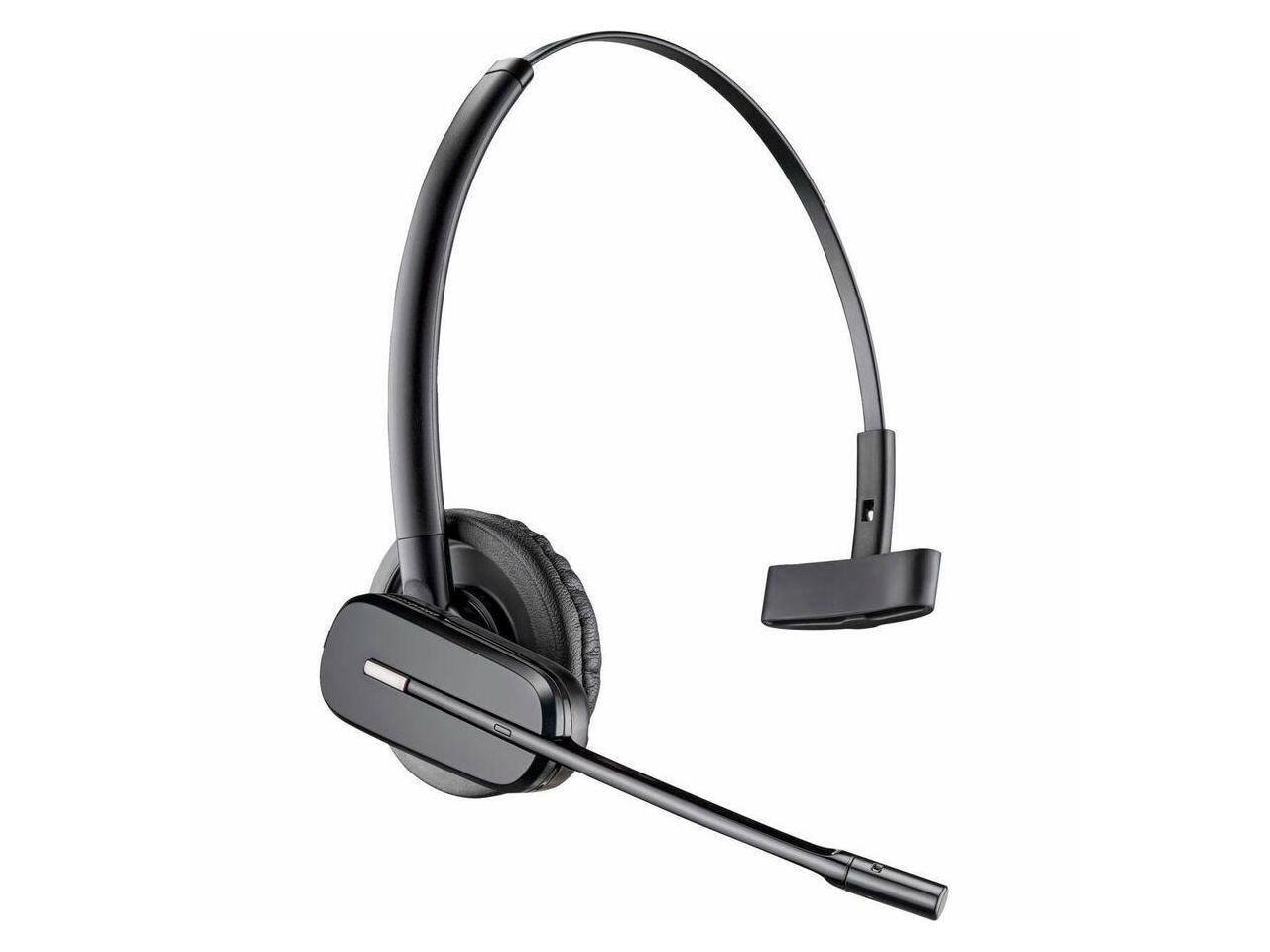 Alt View 4. Poly - Poly CS540A DECT 6.0 Wireless Headset - Mono - Noise Cancelling - Black - TAA - Black.