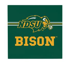 Evergreen Enterprises - NDSU Bison 12" x 12" Wood Wall Sign - Multicolor