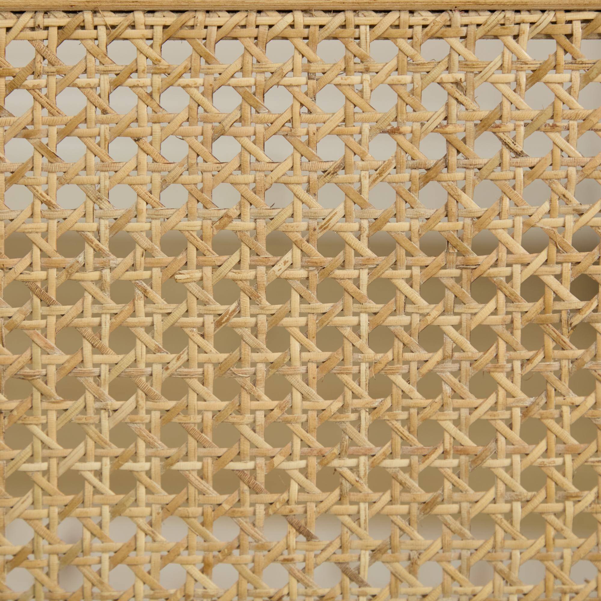 Alt View 5. GOODSILO - French-Inspired Dining Chairs Set of 2 with Rattan Backrest and Solid Wood Frame for Elegant Home Decor - Beige.