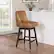 Alt View 13. OSP Home Furnishings - Granville 26" Swivel Counter Stool - Camel/Grey.