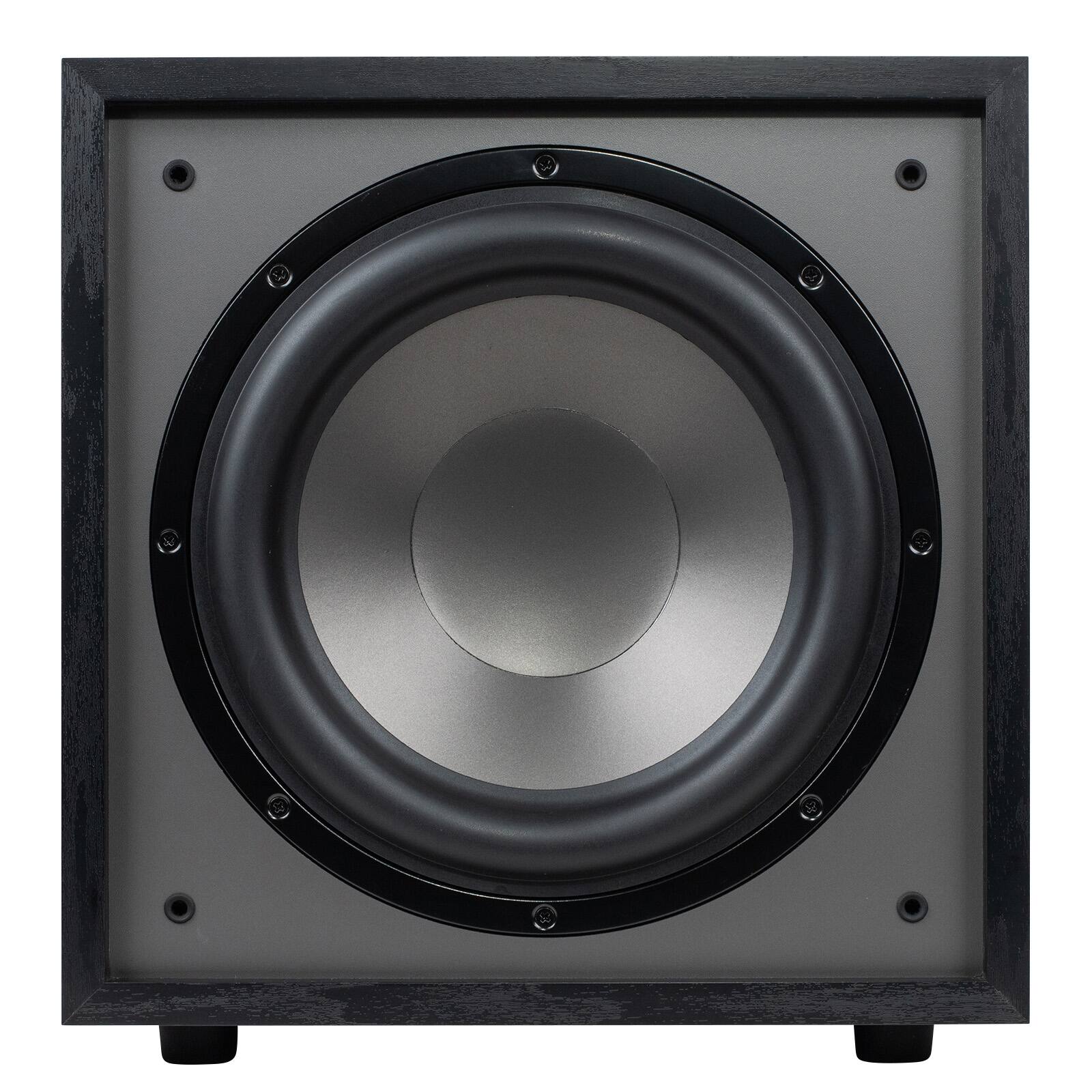Back. Dayton Audio - CS1200 12" 200W Powered Subwoofer Black.