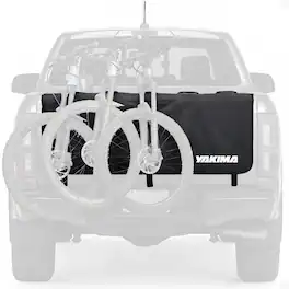 Yakima - GateKeeper Full Size Truck Bed Large Polyester Tailgate Bike Pad - Black