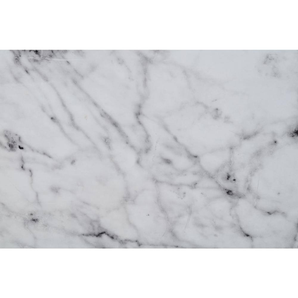 Alt View 2. Convenience Concepts - Gold Coast Faux Marble Coffee Table - Faux Marble / Silver.