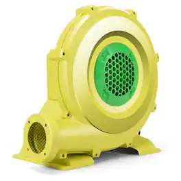 Costway - Air Blower Pump Fan 950 Watt 1.25HP For Inflatable Bounce House Bouncy Castle - Yellow