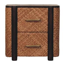 Artisan Furniture - Solid Wood Havana Canefront Drawers - Brown