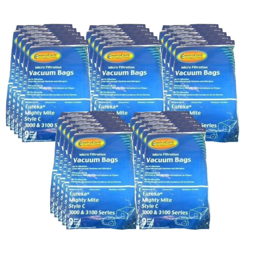 EnviroCare - 225 Pack 1 Case (25 Pkgs) C VIP920 Allergy Canister Vacuum Bags – Part 817