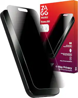 ZAGG - ZGGP360-iPhone 16 PMX (2024 iPhone Pro Max) Privacy 360 - Clear